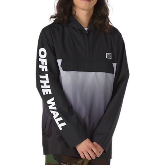 VANS Hi Point Anorak Jacket Men's Size S Lightweight Hooded Front/Hand Pockets - Picture 1 of 16